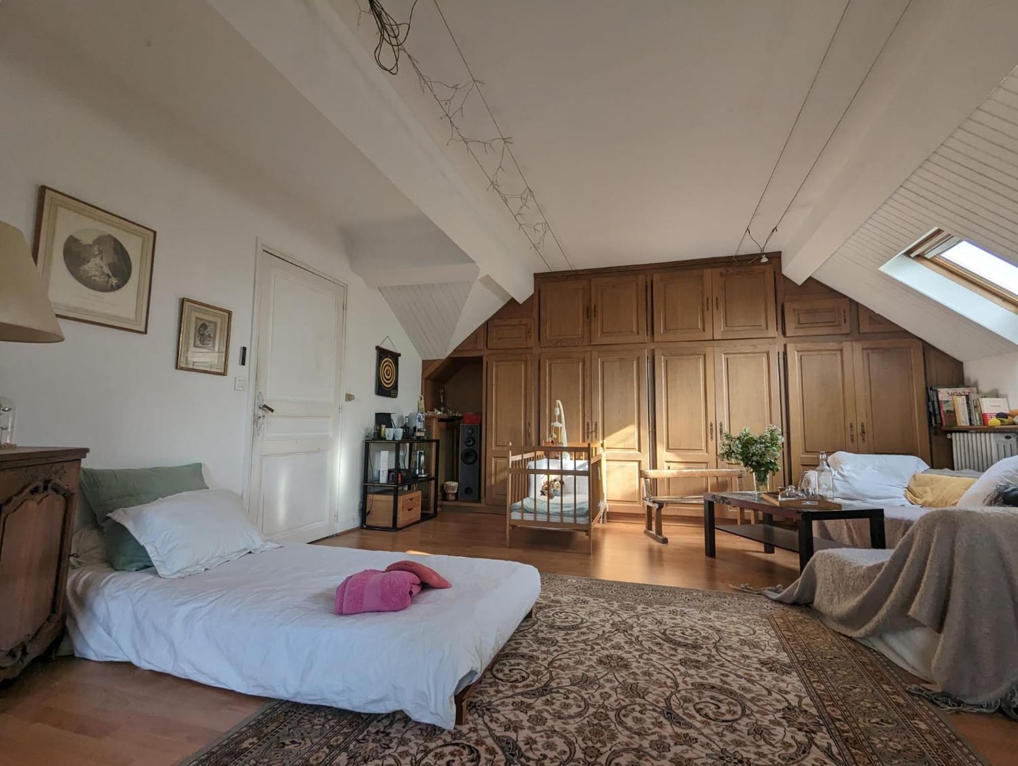 Apartamento Atelier Chez Marie Carnetin Habitación foto